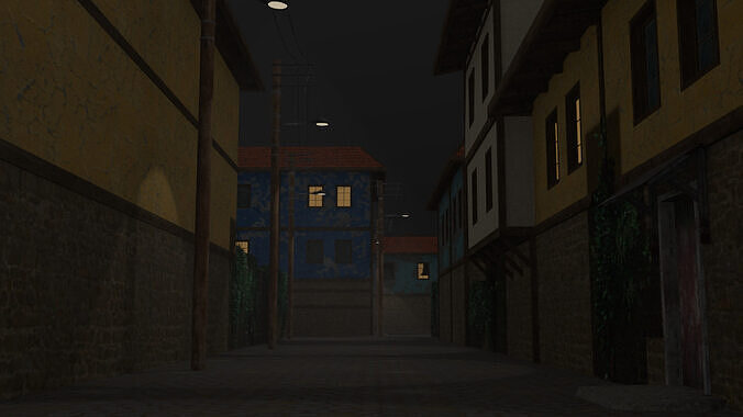 village center 3D model