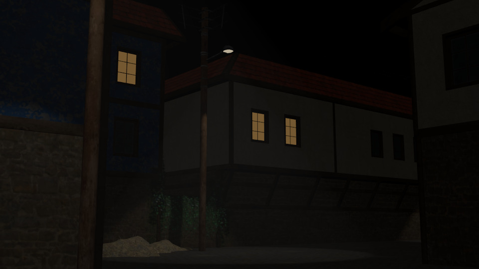 village center 3D model_3