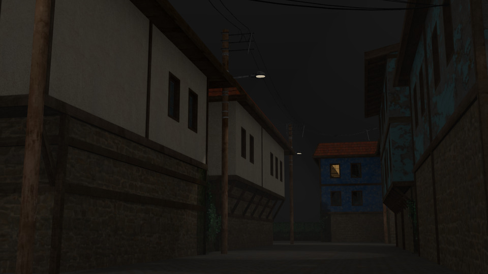 village center 3D model_4