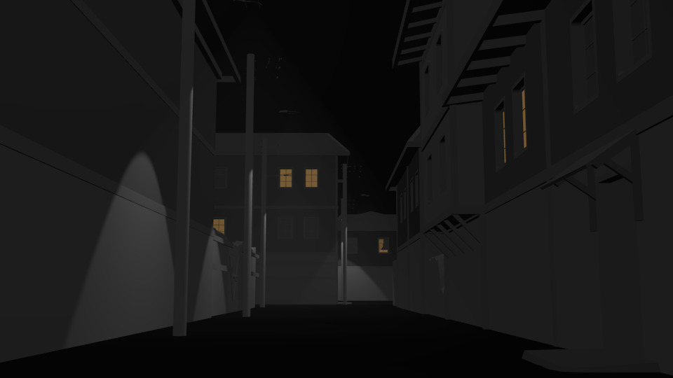 village center 3D model_1