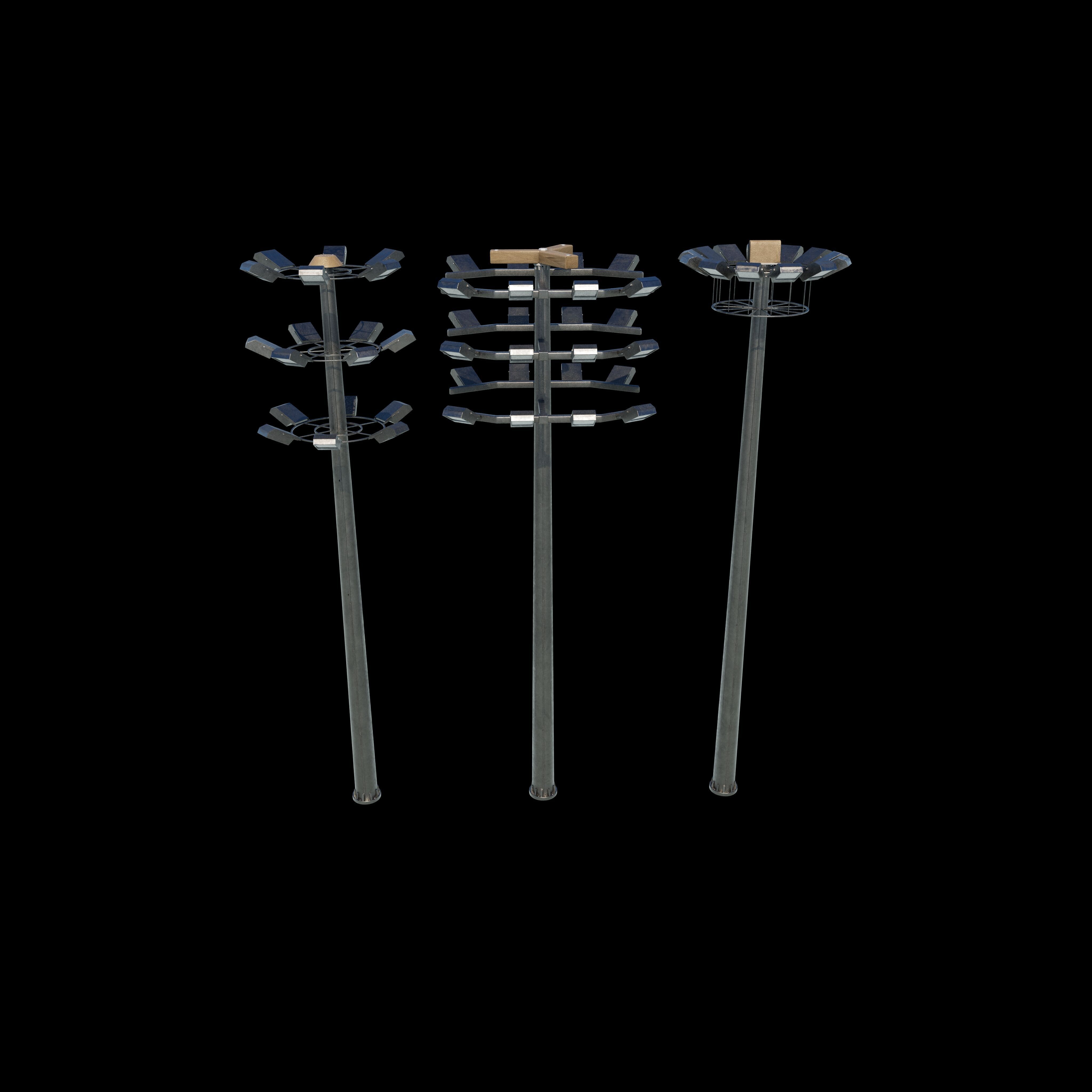 floodlight  3D model_2