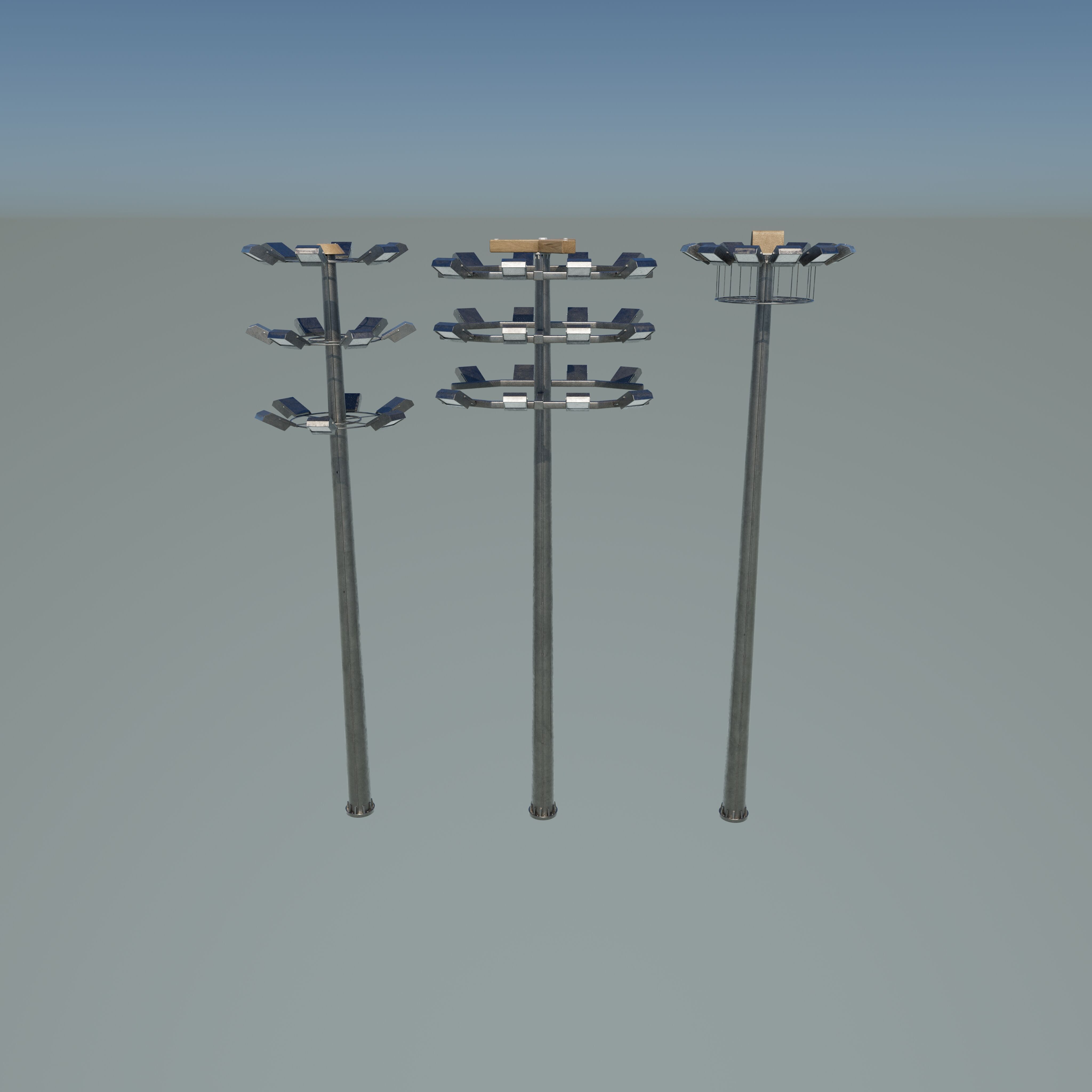 floodlight  3D model_10