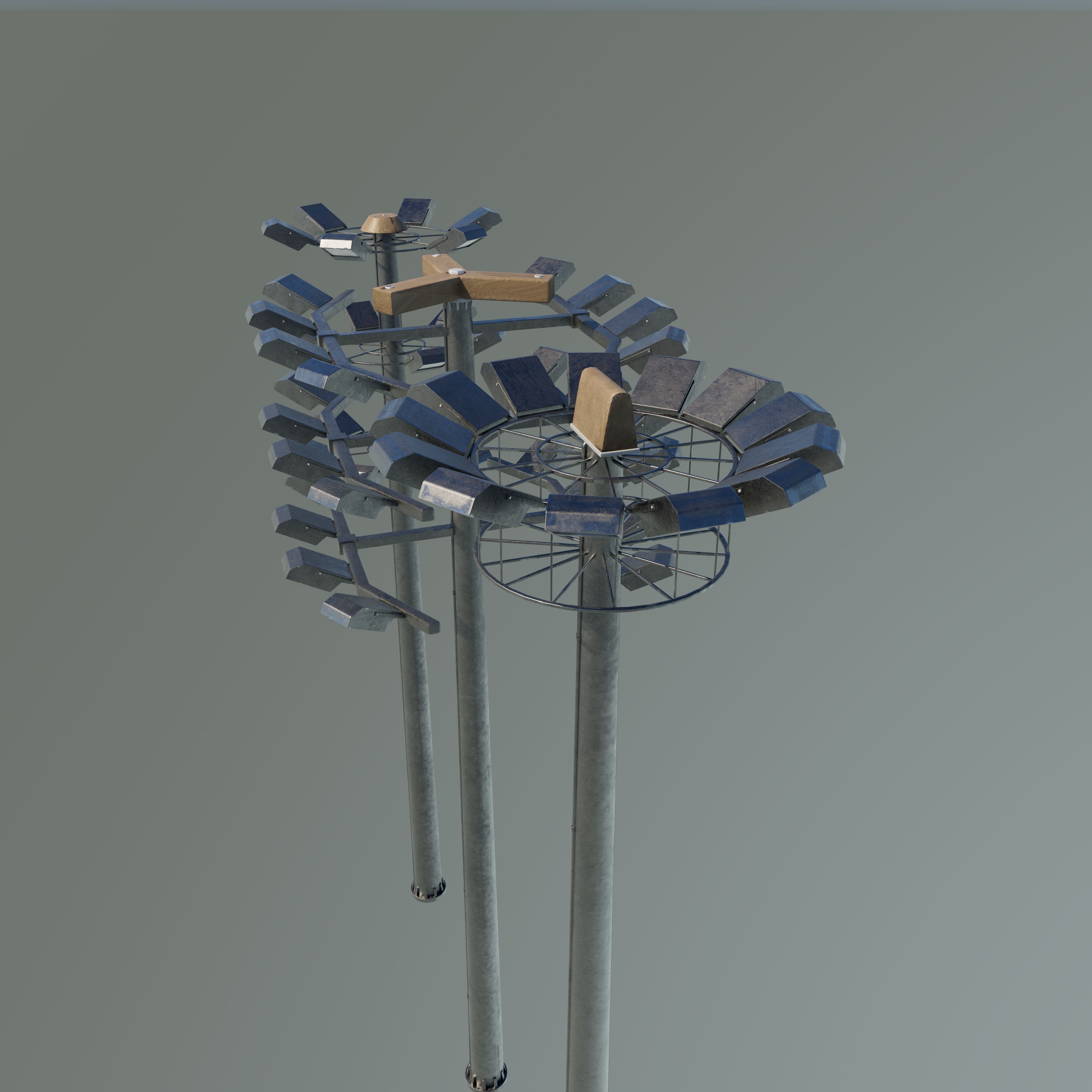 floodlight  3D model_11