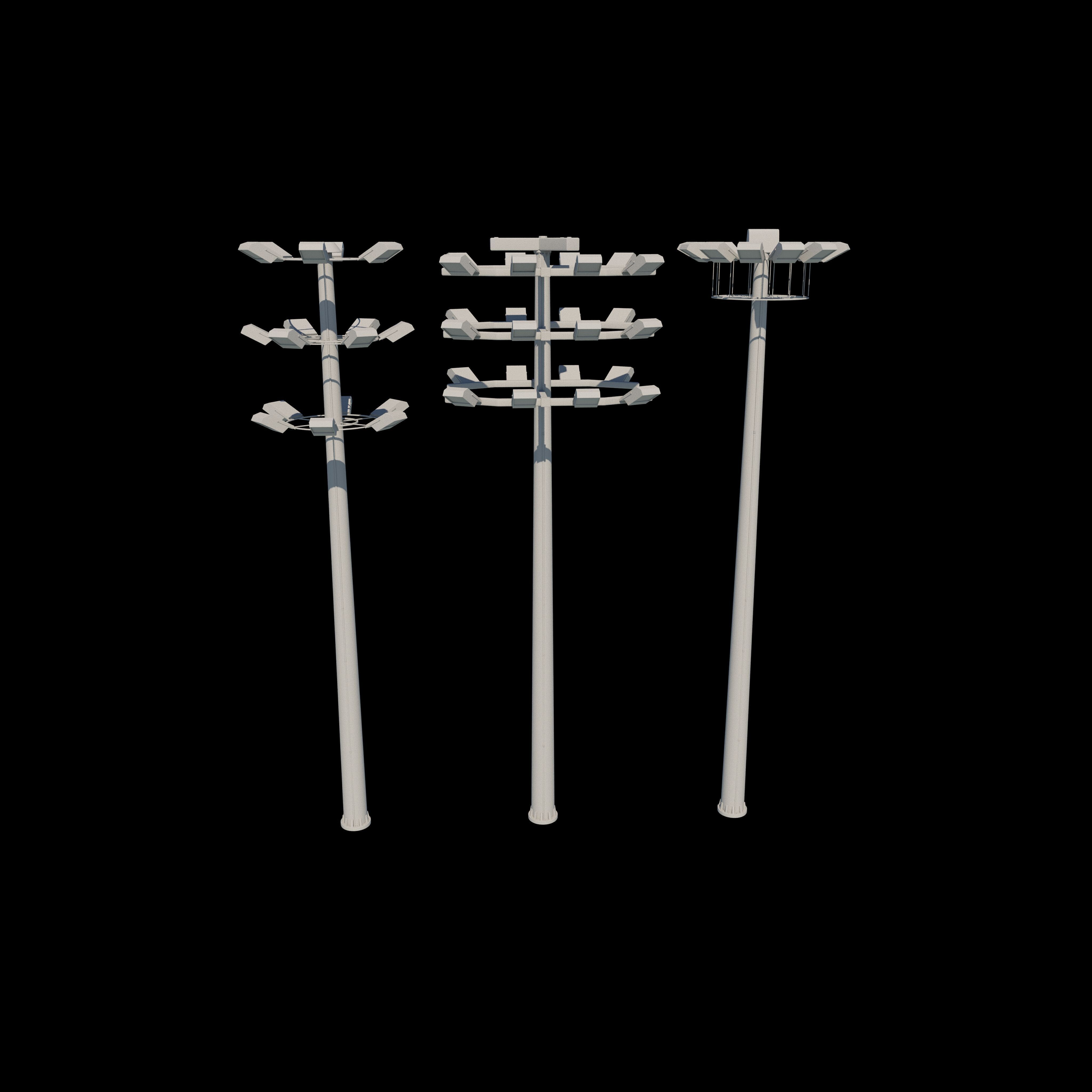 floodlight  3D model_6