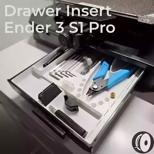 Drawer Insert for Ender 3 S1 Pro 3D print model