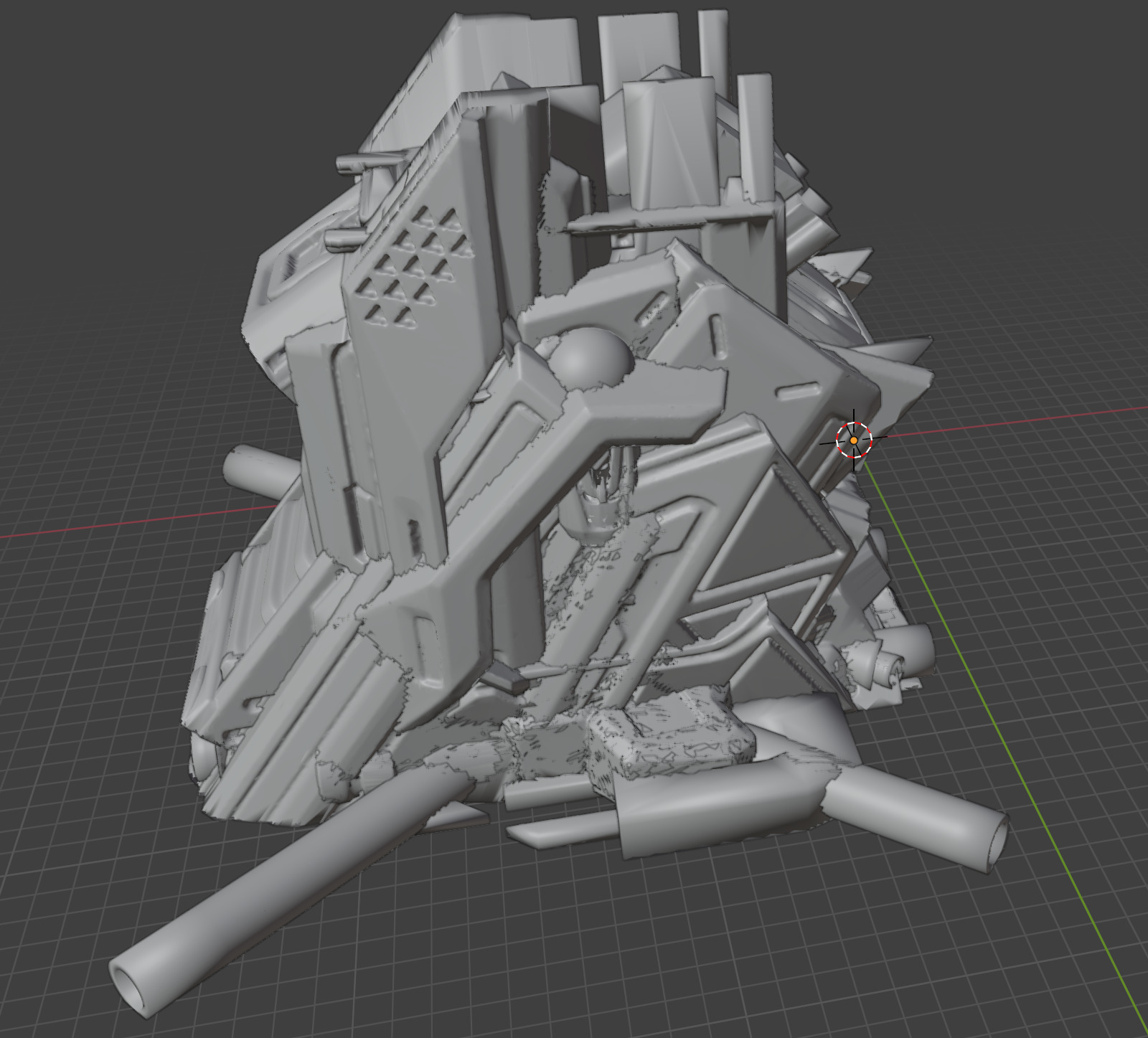 punisher adjudicator model 3d stl printing 3D print model_1