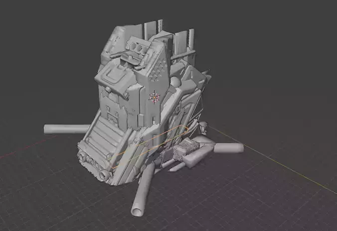 punisher adjudicator model 3d stl printing