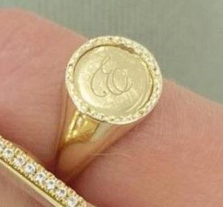 Ring suitable for laser engraving 3D print model_4