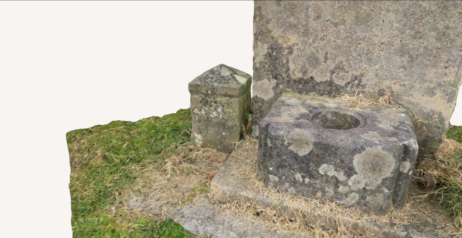 Gravestone 1 3D model_4