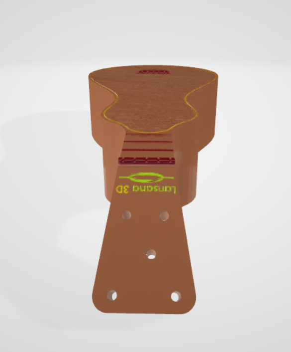 Viola de cocho 3D print model_6