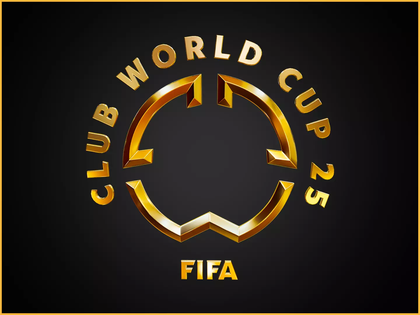 Fifa Club world cup 25 -- 3D Logo 3D model_0