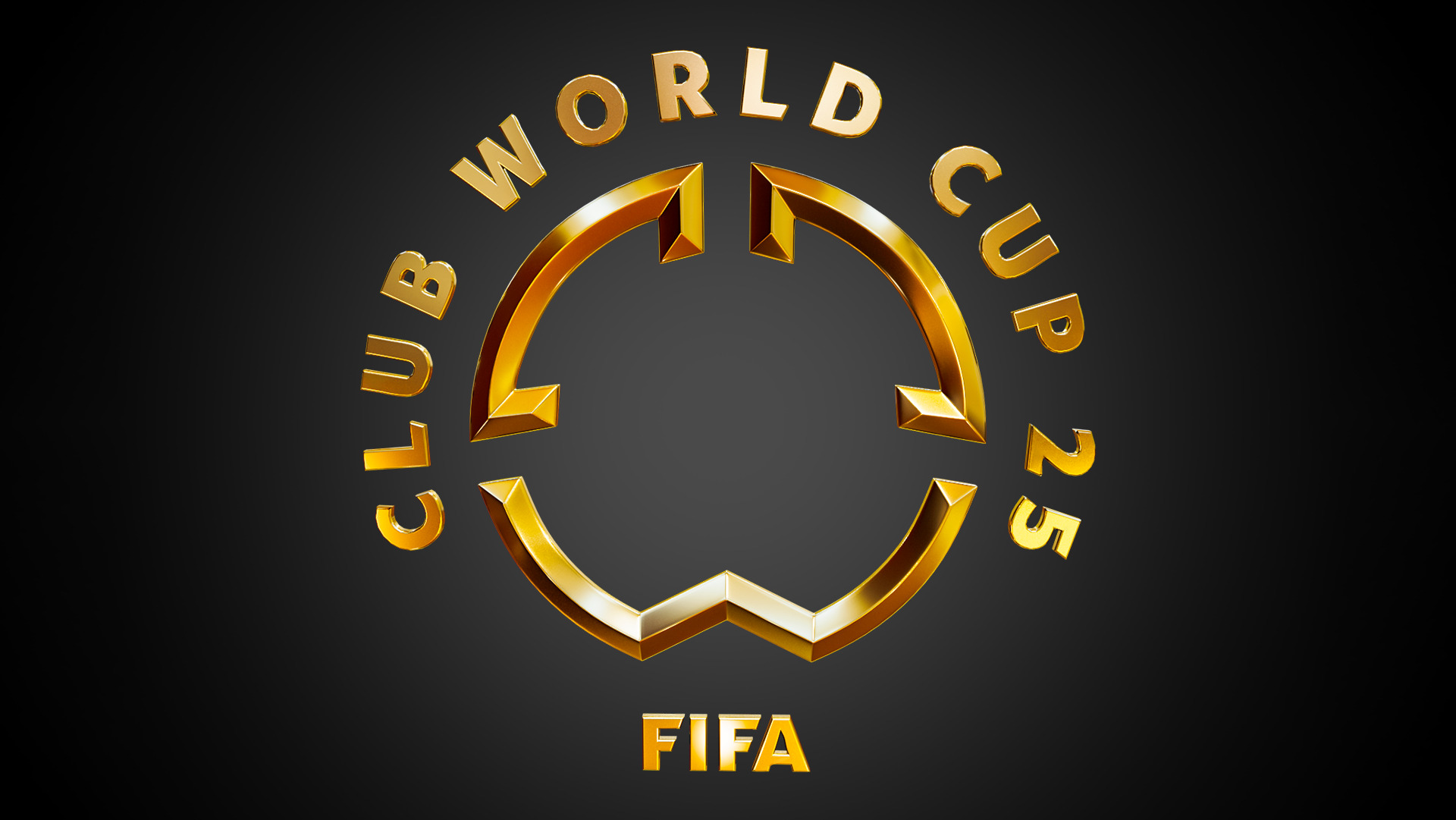 Fifa Club world cup 25 -- 3D Logo 3D model_7