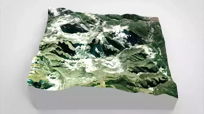 Mountain landscape  Borla Italy