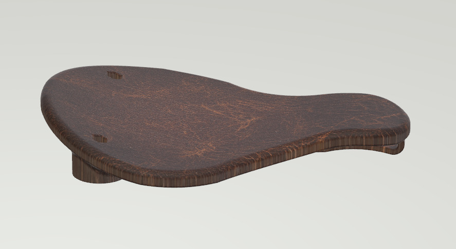 Banco Solo Bobber Seat 3D print model_5