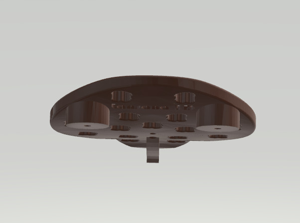 Banco Solo Bobber Seat 3D print model_2