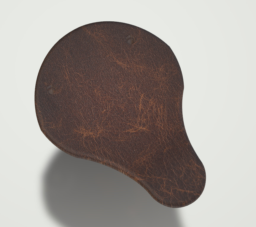 Banco Solo Bobber Seat 3D print model_4