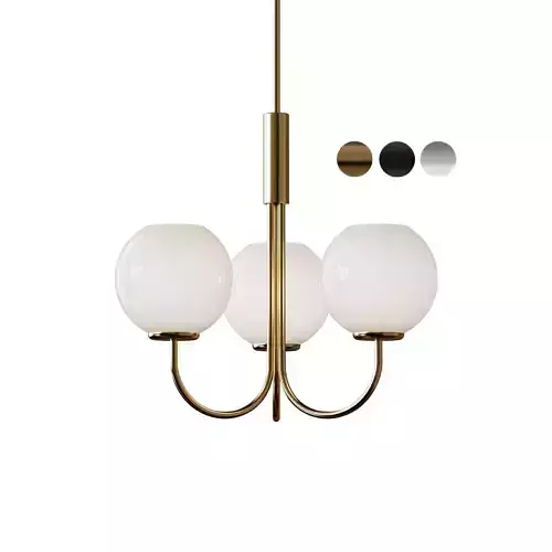Ballon Chandelier 3D model