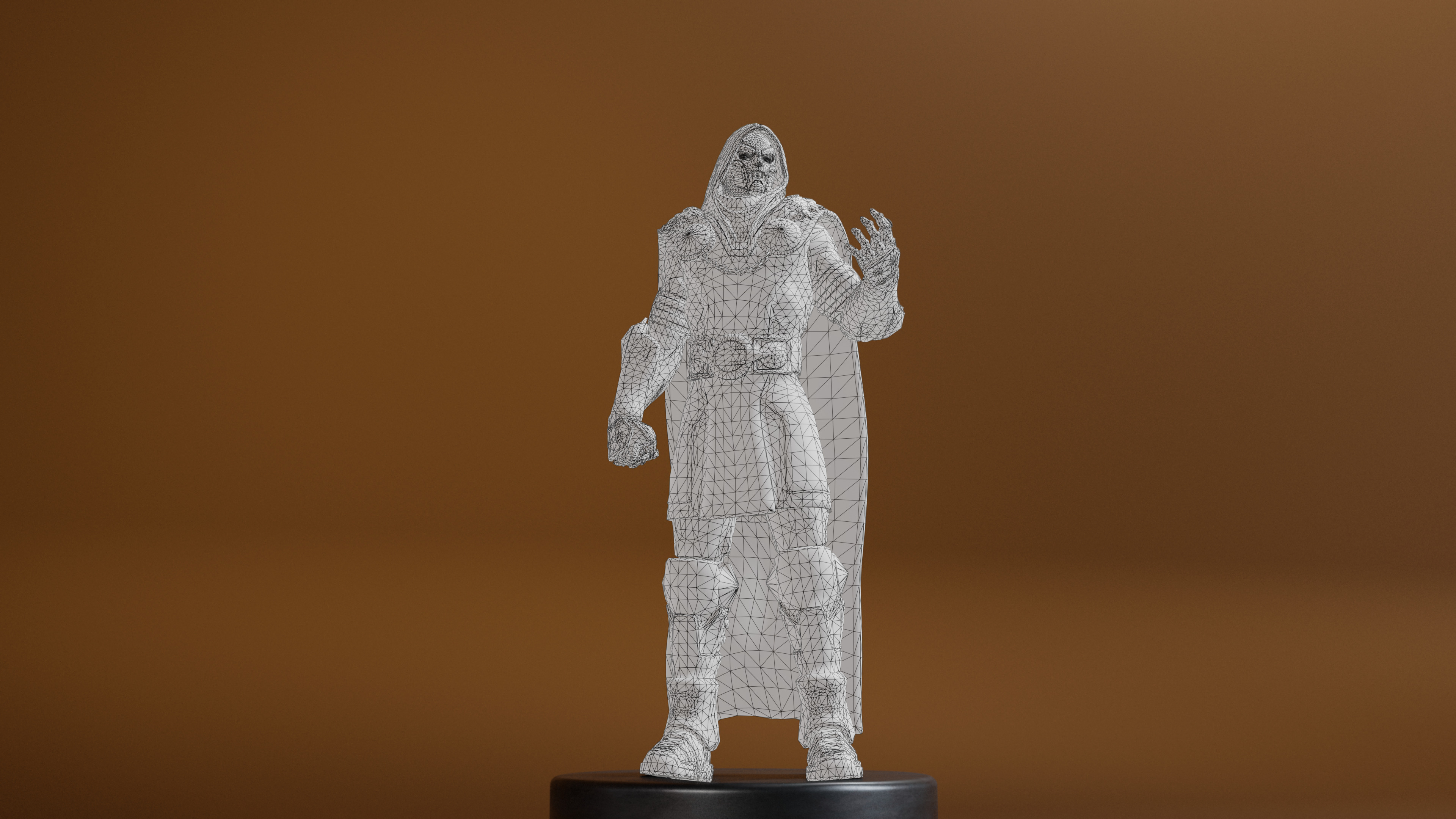Doctor Doom Low-poly 3D model_19