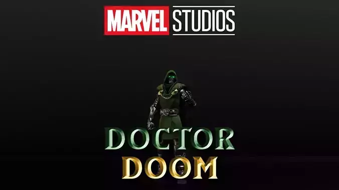 Doctor Doom Low-poly 3D model