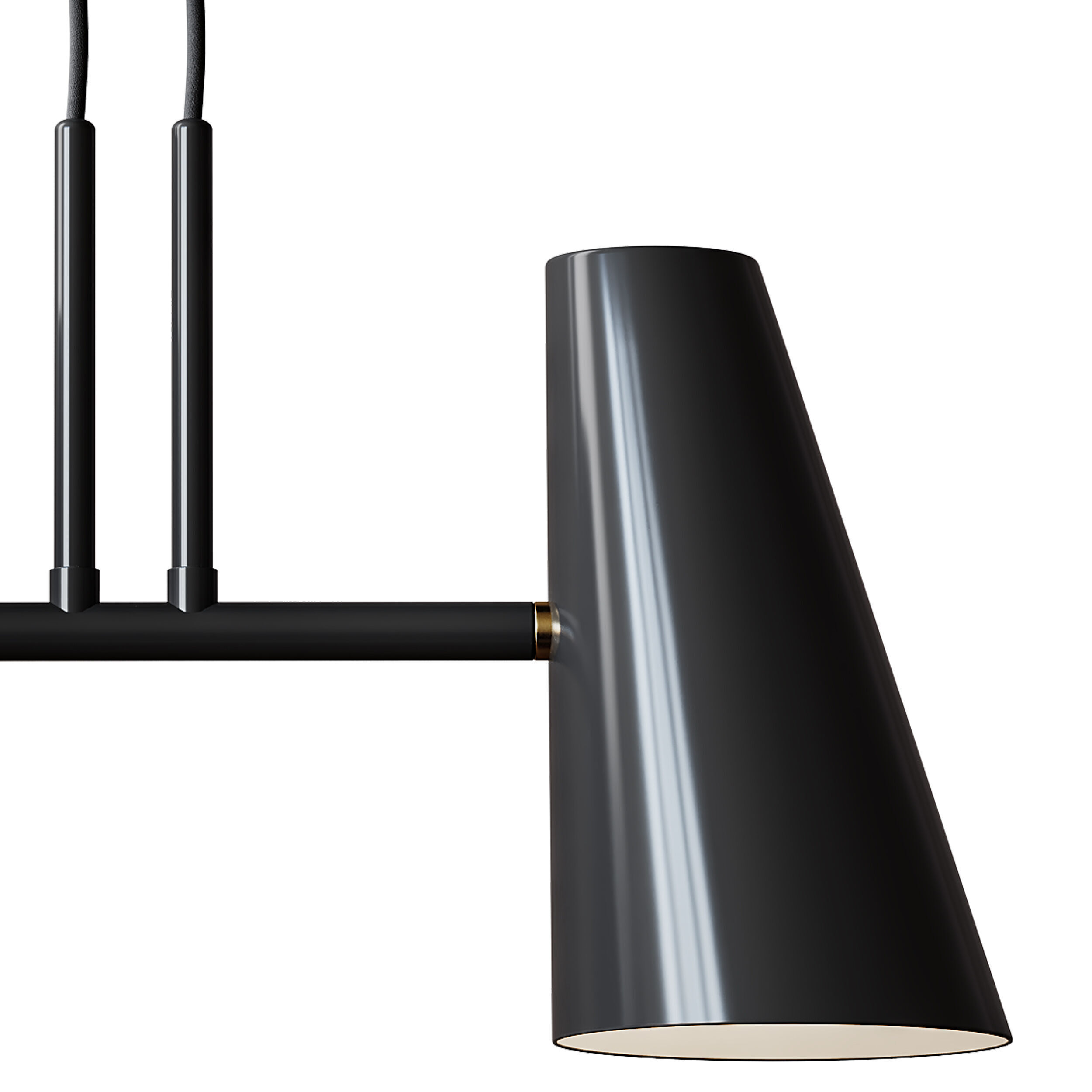 Cono pendant lamp 2 shades 3D model_10