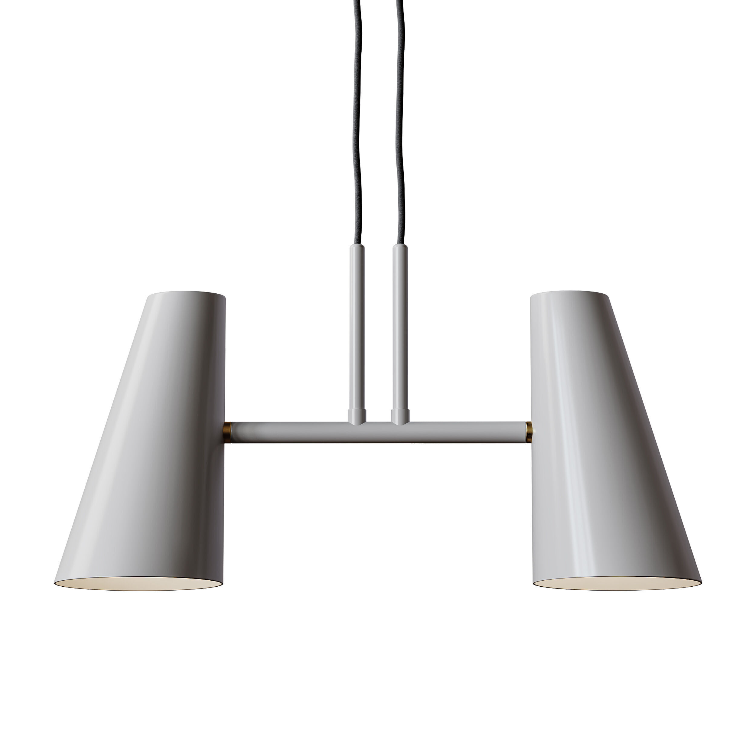 Cono pendant lamp 2 shades 3D model_9