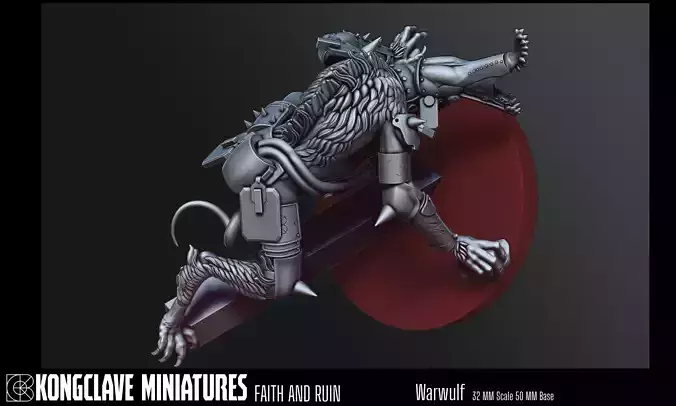 Warwulf The Engine of Slaughter 3D model Warwulf The Engine of Slaughter 3D model