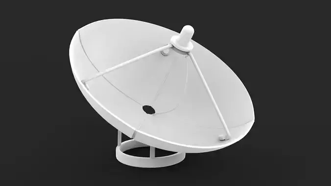 antennaparabolic 3D model