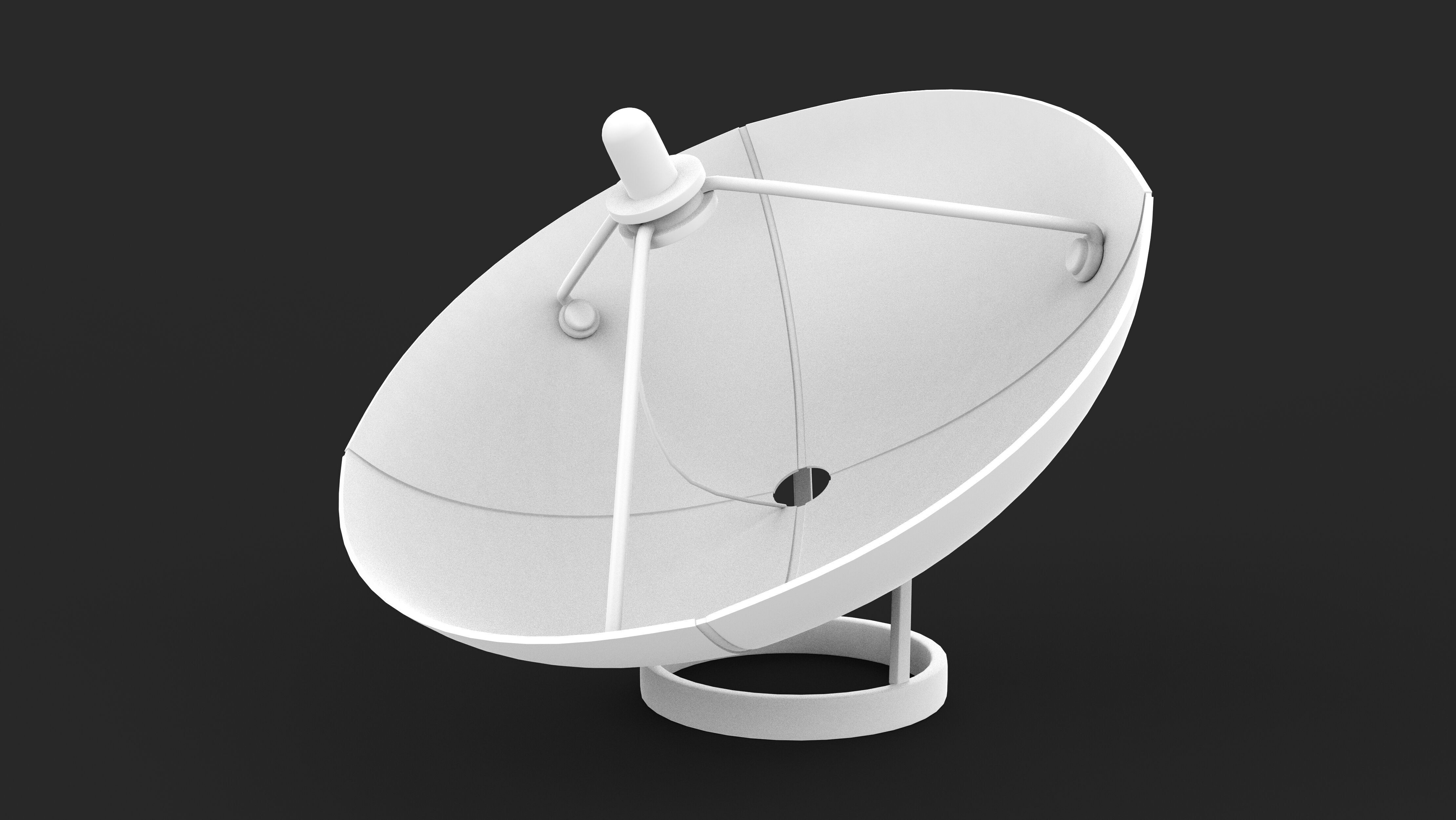 antennaparabolic 3D model_3