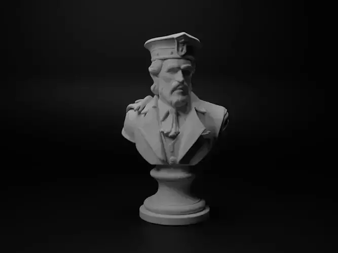Patriot Bust Chess 3D print model