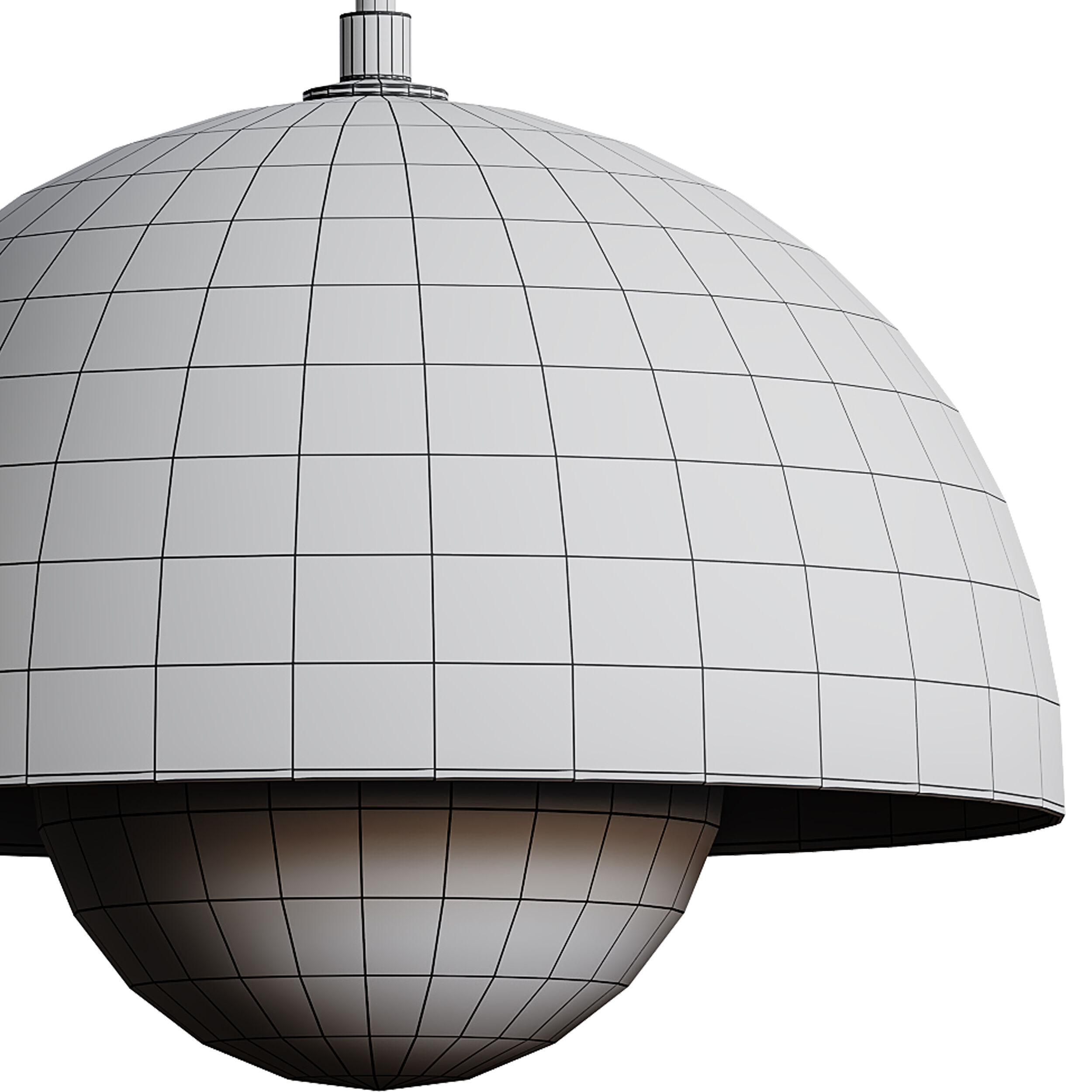 FlowerPot VP1 pendant 3D model_14