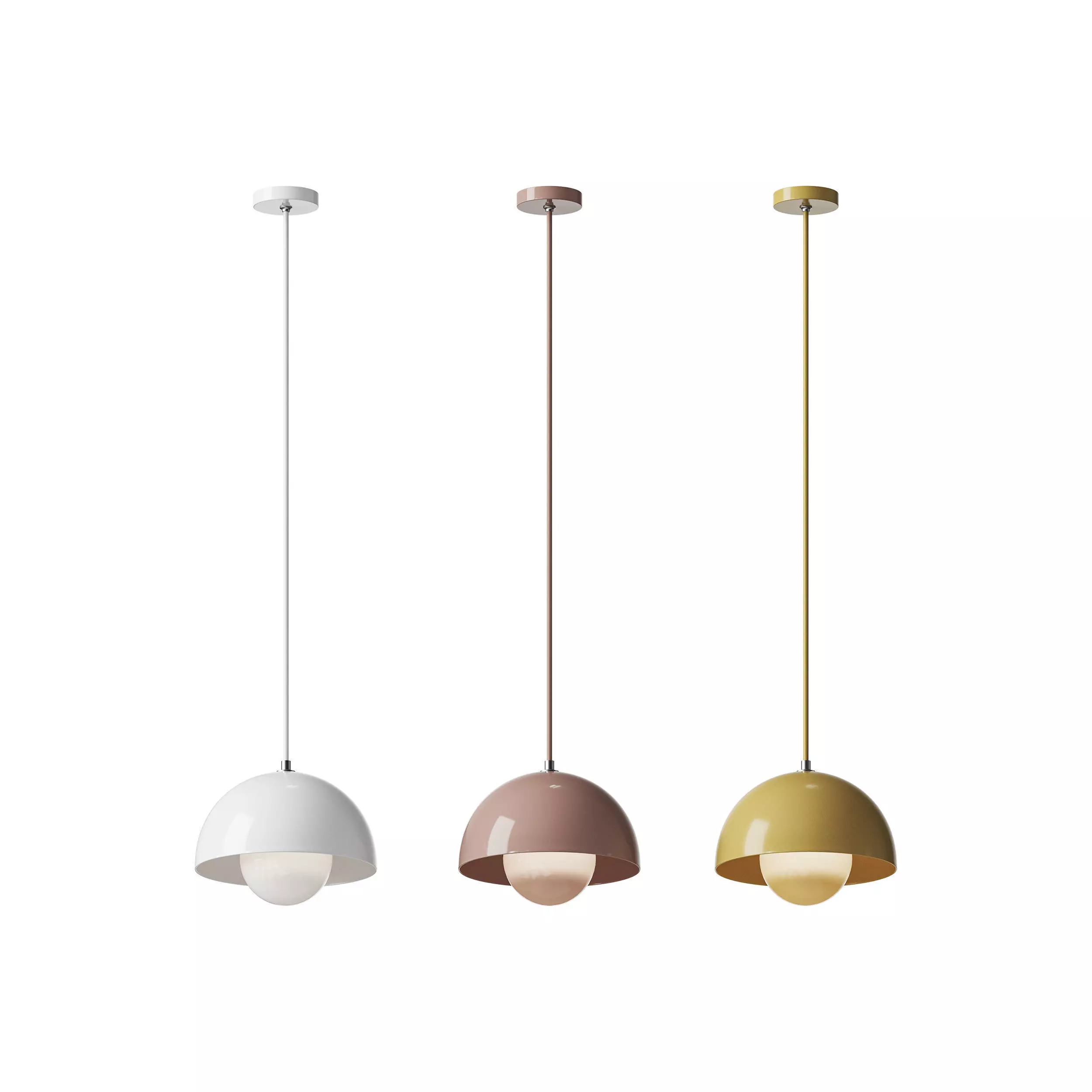 FlowerPot VP1 pendant 3D model_0