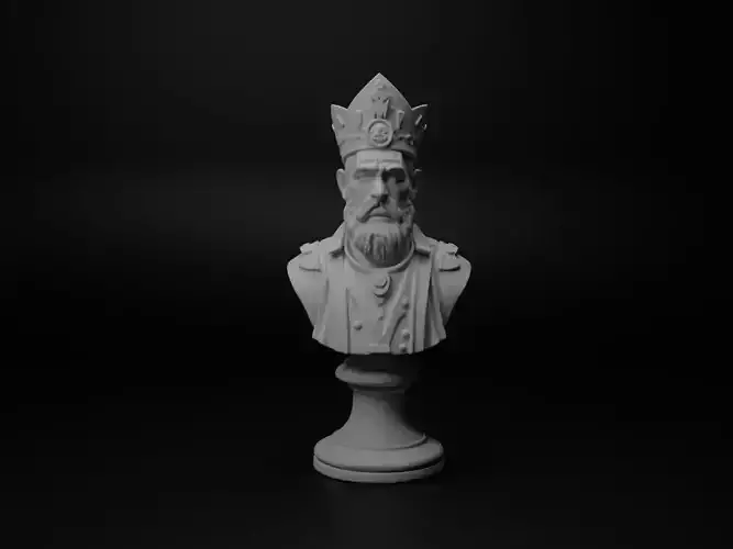 Priest Bust Chess