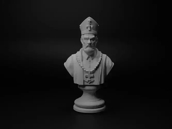 Priest Bust Chess