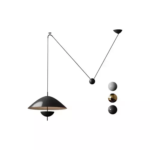Lod pendant lamp 3D model