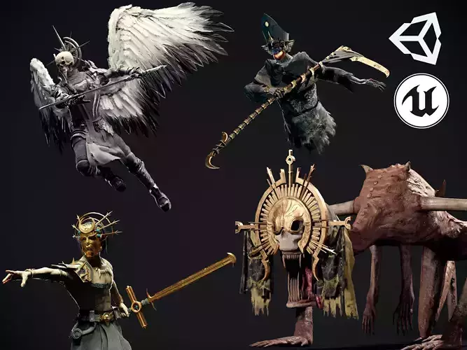 Cultist Undead Monster Collection 