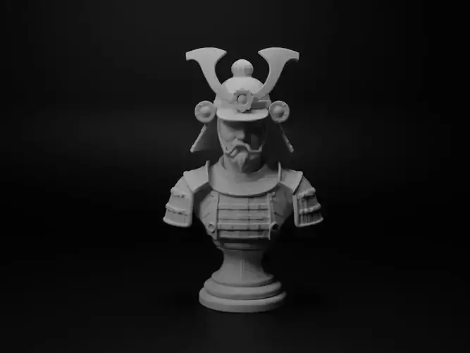 Samurai Bust Chess