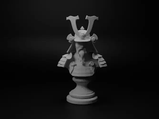 Samurai Bust Chess