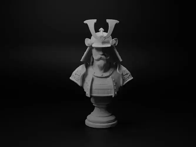 Samurai Bust Chess