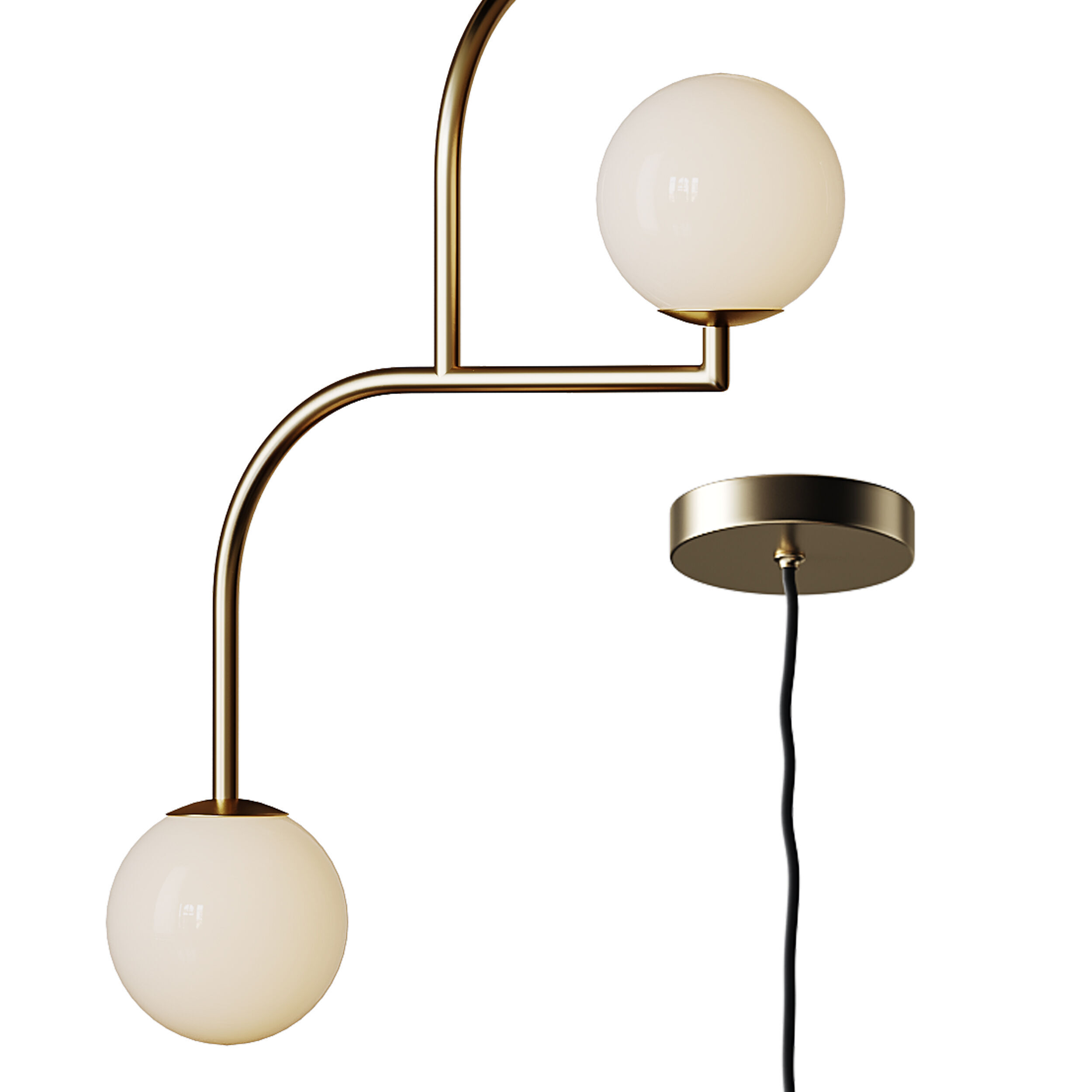 Mobil ceiling lamp 70 3D model_4