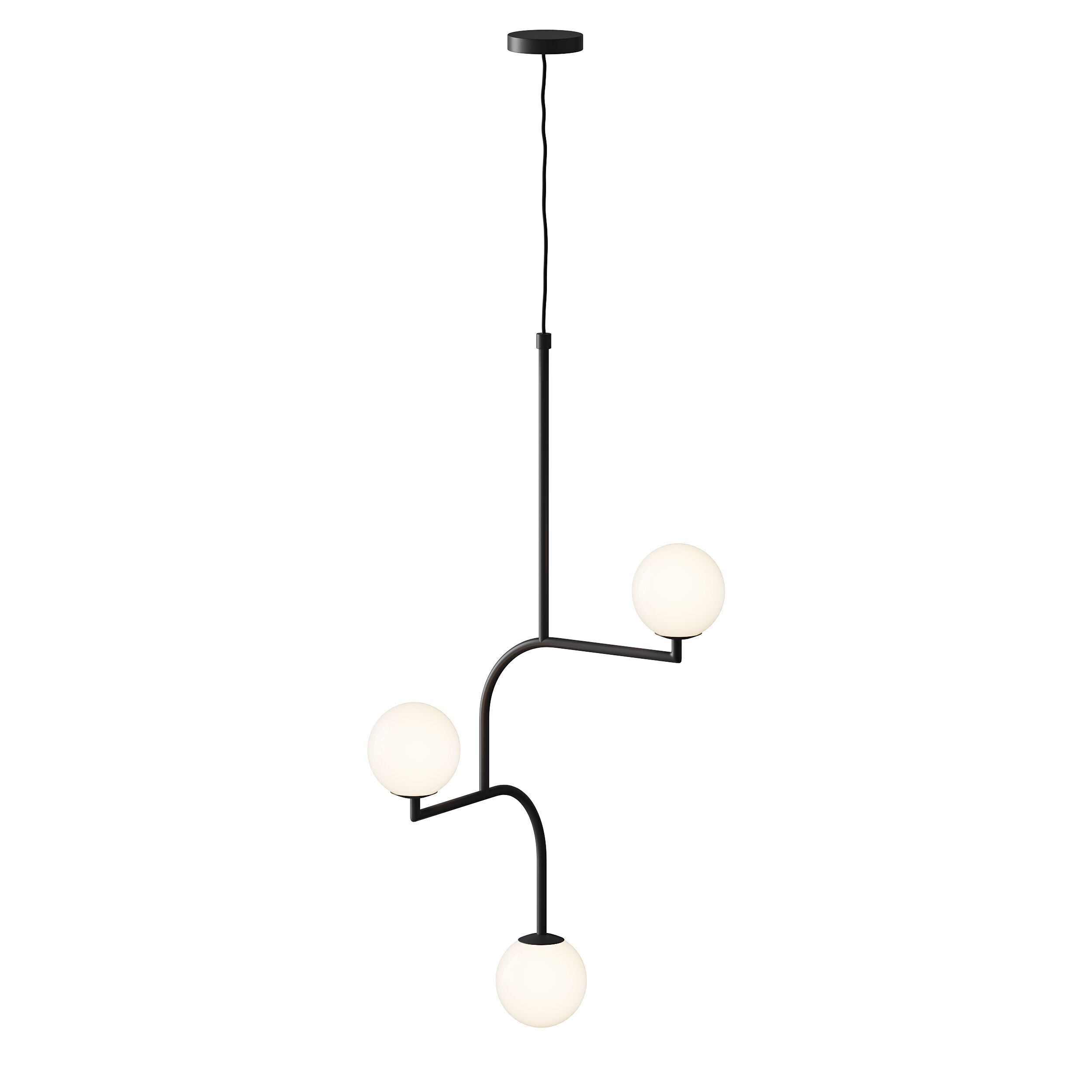 Mobil ceiling lamp 70 3D model_5