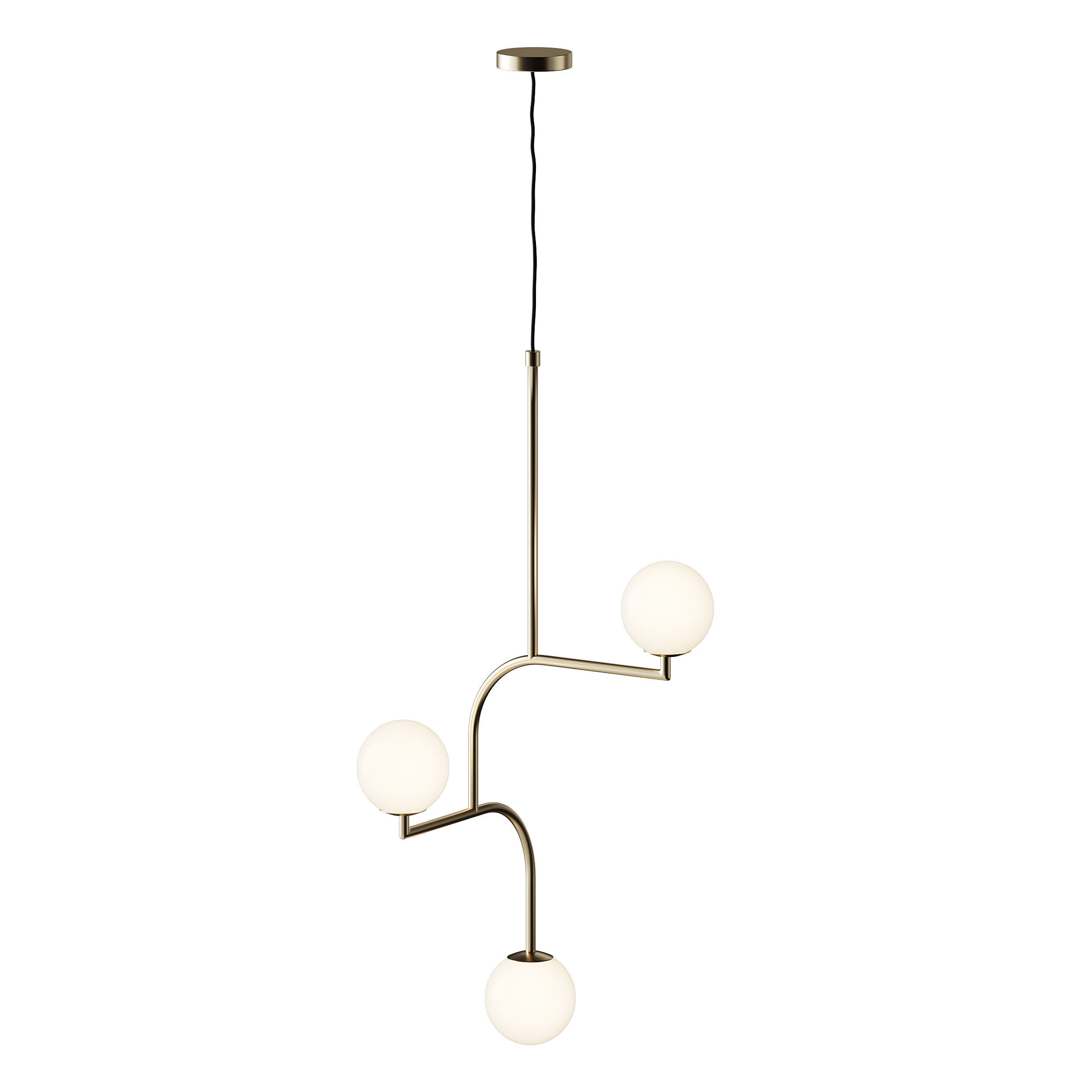 Mobil ceiling lamp 70 3D model_2