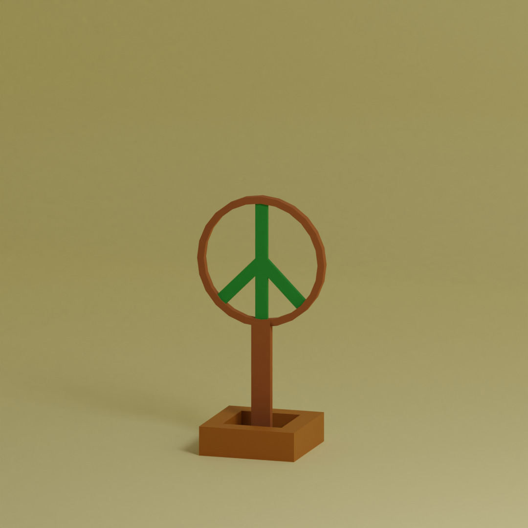 Low Poly Collection - 25 trees pack 9 Low-poly 3D model_22