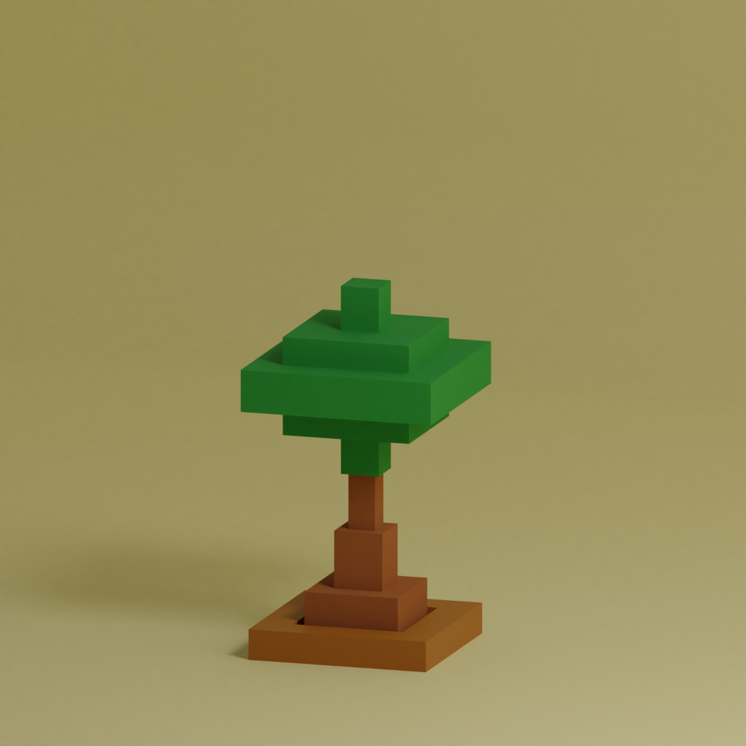 Low Poly Collection - 25 trees pack 9 Low-poly 3D model_29