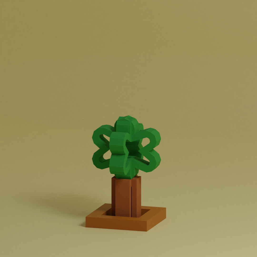 Low Poly Collection - 25 trees pack 9 Low-poly 3D model_25