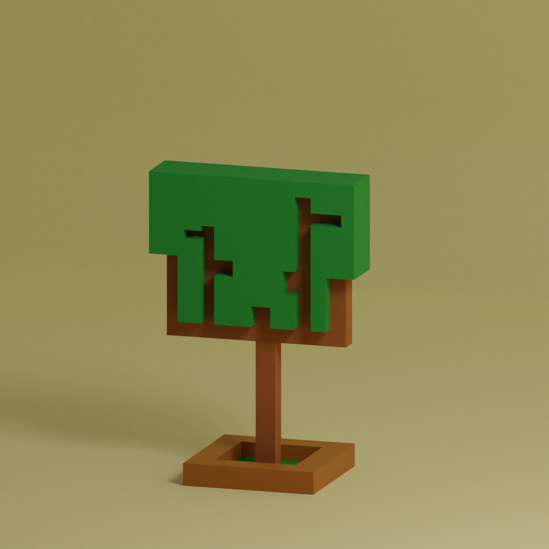 Low Poly Collection - 25 trees pack 9 Low-poly 3D model_14