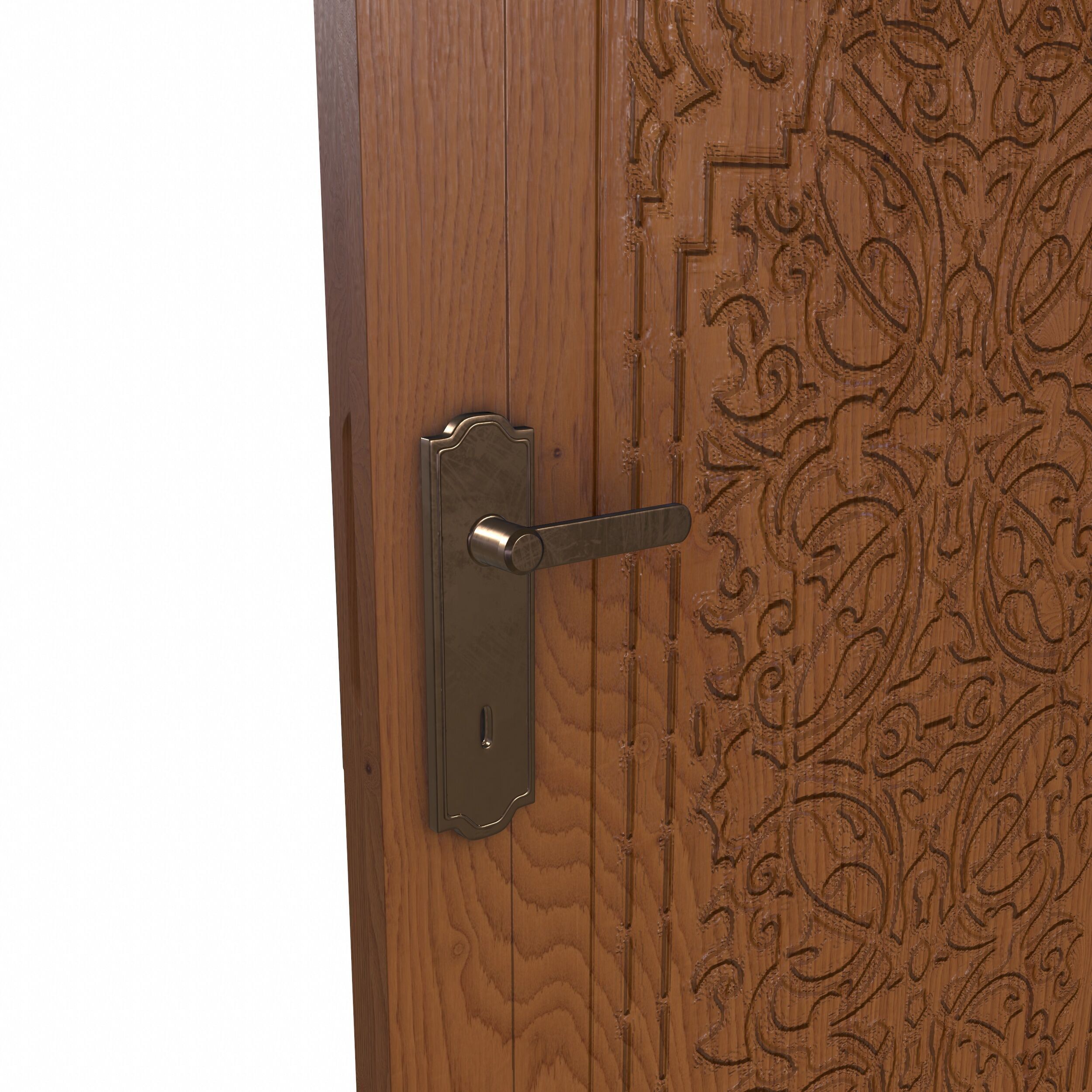 door 1 3D model_2