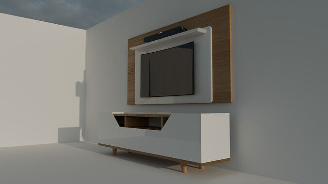 Tv Rack 3D model