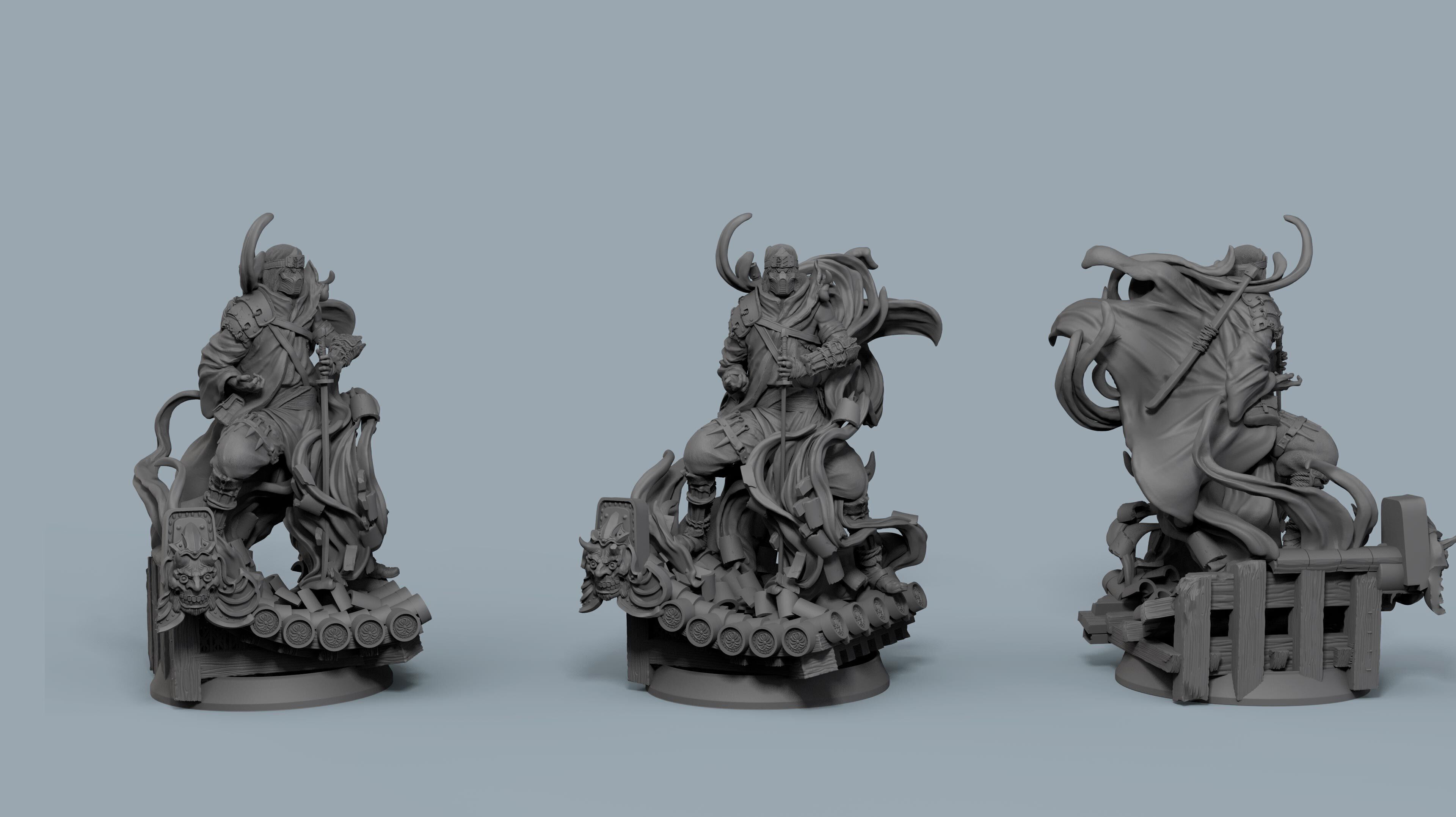 Oni Hunters 3D print model_8