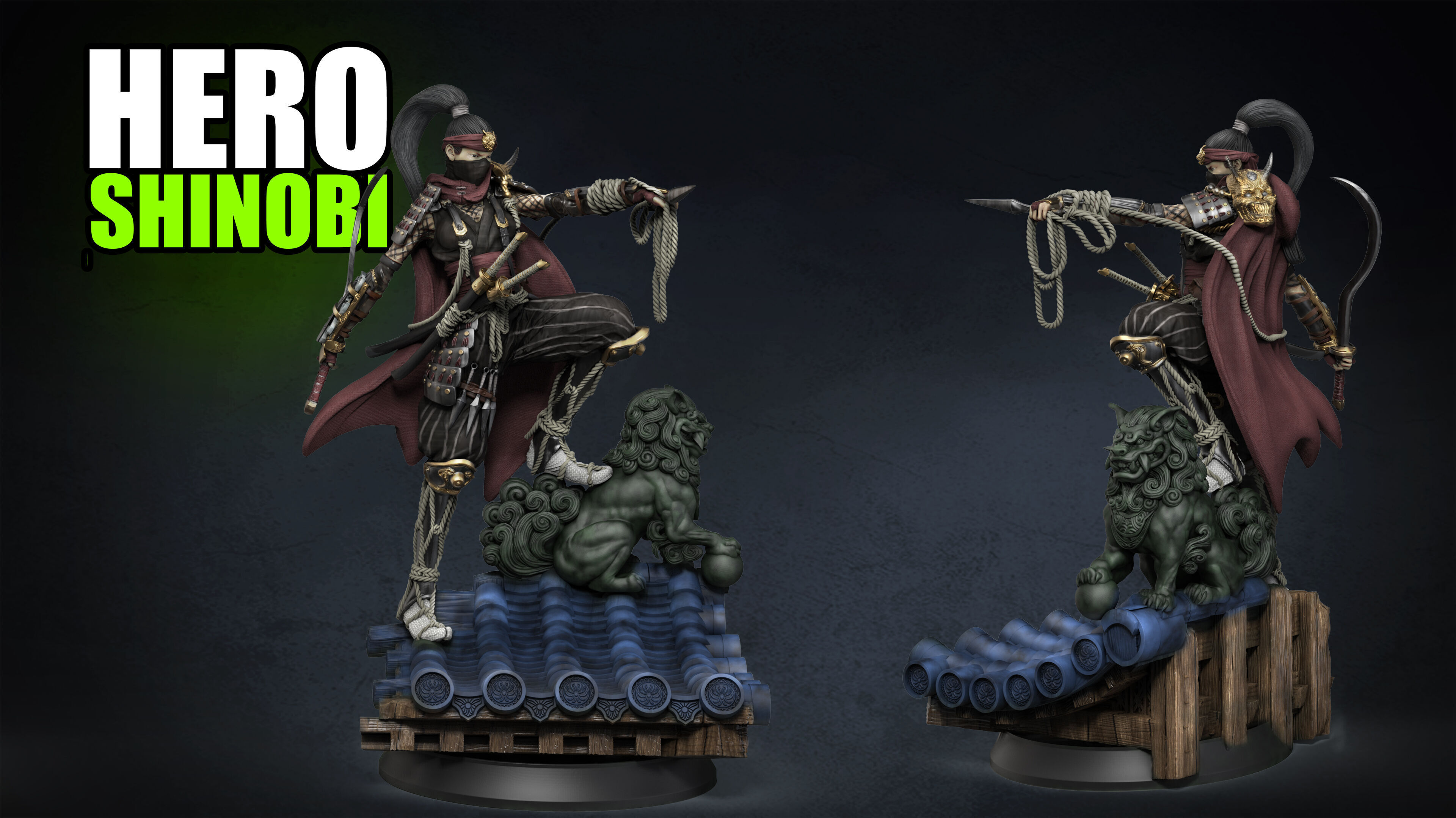 Oni Hunters 3D print model_6