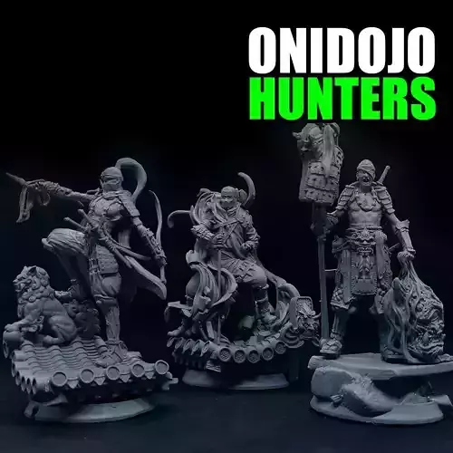 Oni Hunters 3D print model